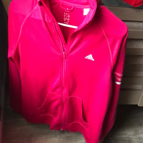 Adidas pink jacket - Picture 1 of 4
